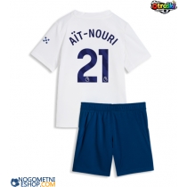 Otroški Nogometni dresi Manchester City Rayan Ait-Nouri #21 Tretji 2026-27 Kratek Rokav (+ Kratke hlače)